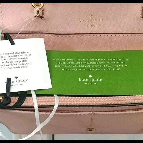 Kate Spade Summer Laurel Way Jeweled Crossbody. - Picture 5 of 6